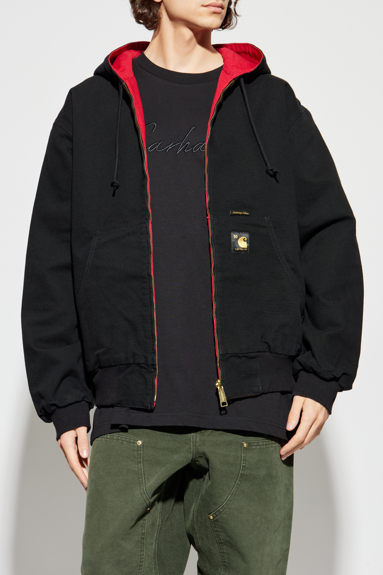 Black Reversible jacket `Active` Carhartt WIP - Vitkac Canada